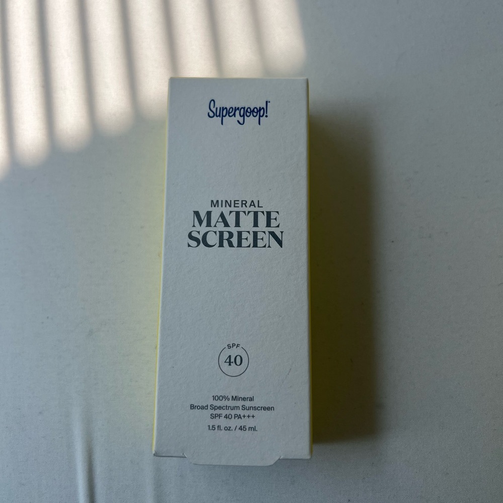 Supergoop! Mineral Matte Screen Sunscreen